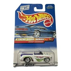 Hot Wheels X-treme Speed Series Dodge Sidewinder 1998 1 Of 4 Collector 965